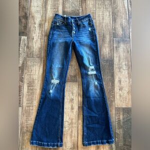 KanCan Button Up Blue Jeans - Size 7/27